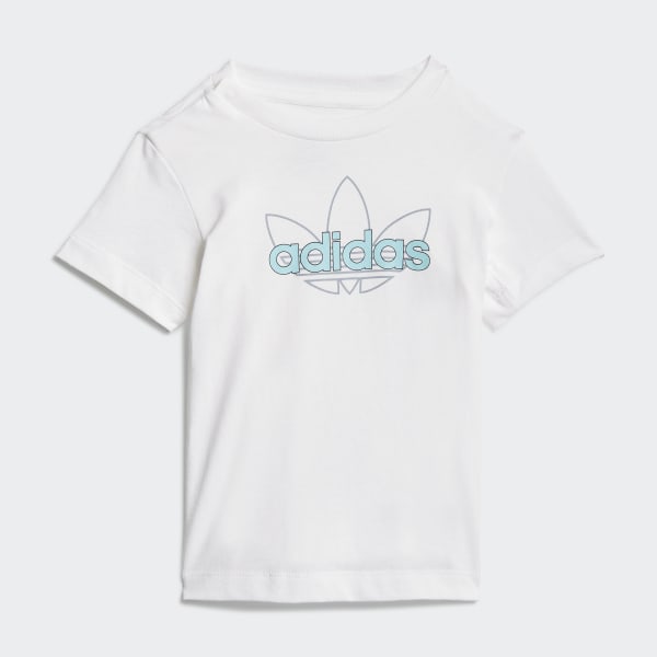 White adidas SPRT Collection Graphic Tee 29955