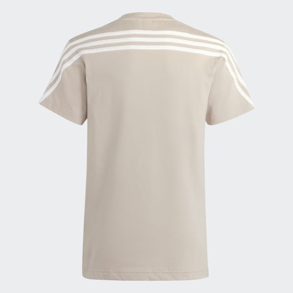 Braun Future Icons 3-Streifen T-Shirt