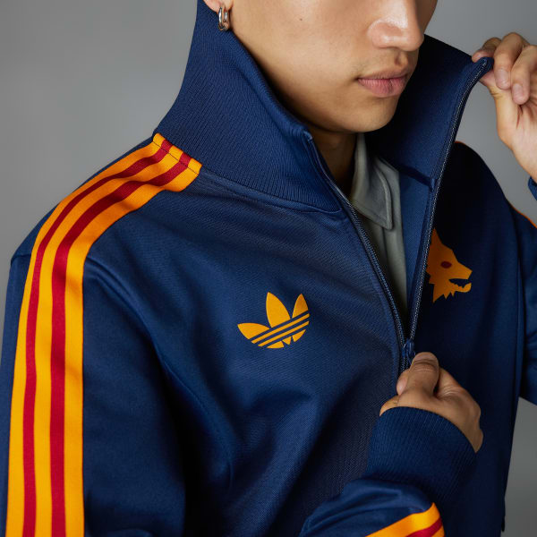 adidas Bluza dresowa AS Roma 1993 - Niebieski | adidas Poland