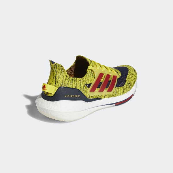 Yellow Ultraboost 21 Shoes