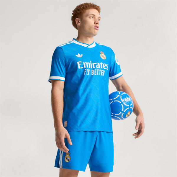 Bla Real Madrid 25/26 Third Authentic Trøye