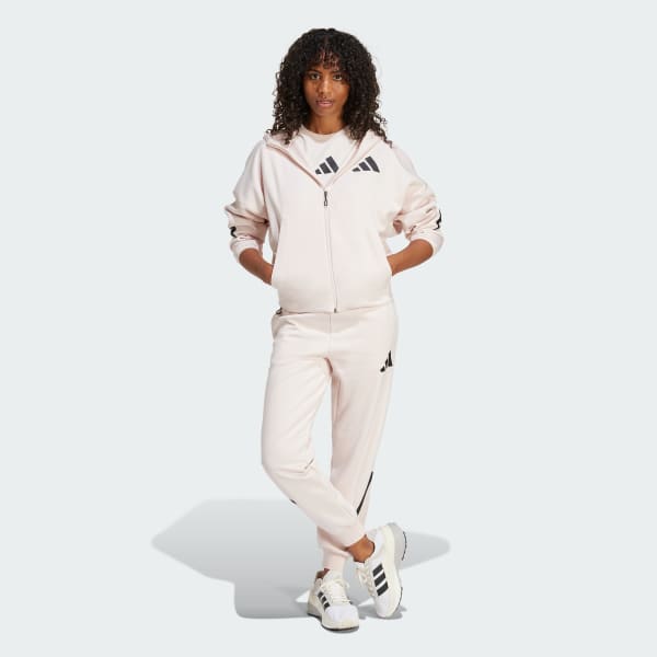 adidas Z.N.E. Full Zip Hoodie Pink adidas Singapore