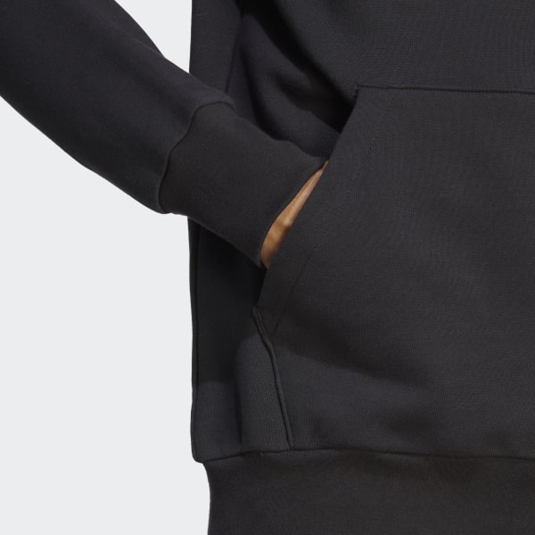 Zwart Essentials French Terry Big Logo Hoodie