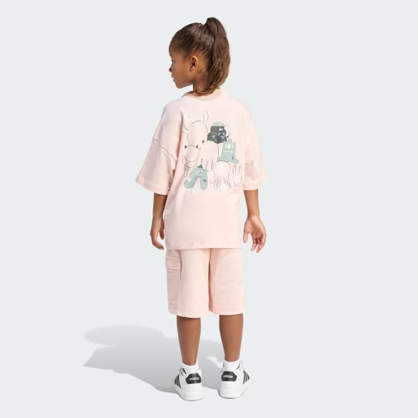 Blue TIRO_NSTER T-SHIRT SET