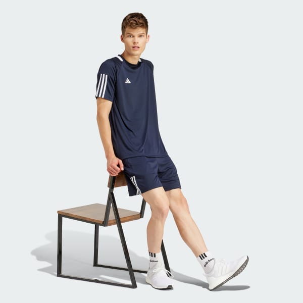 Blue Sereno AEROREADY Cut 3-Stripes Shorts