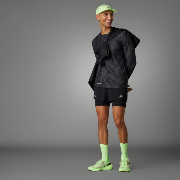 Adidas questar 2in1 mens running shorts clearance