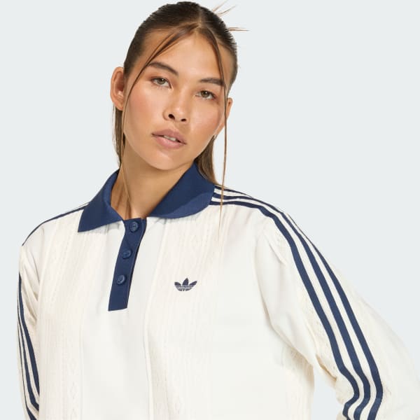 ADIDAS ORIGINALS WINTERISED LONGSLEEVE SOCCER JERSEY - White