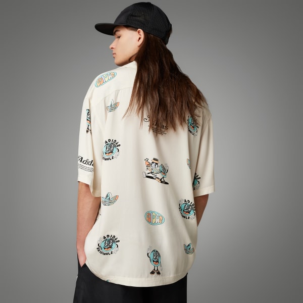 Beige Enjoy Summer Resort Hemd
