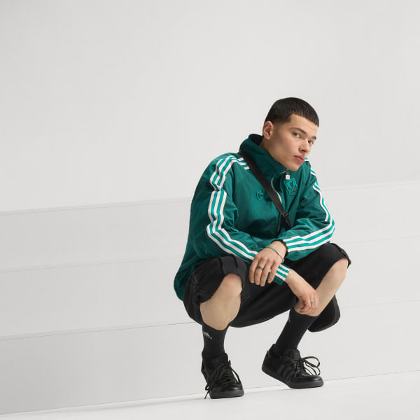 Verde Chaqueta con cremallera hasta el pecho Liverpool FC Terrace Icons