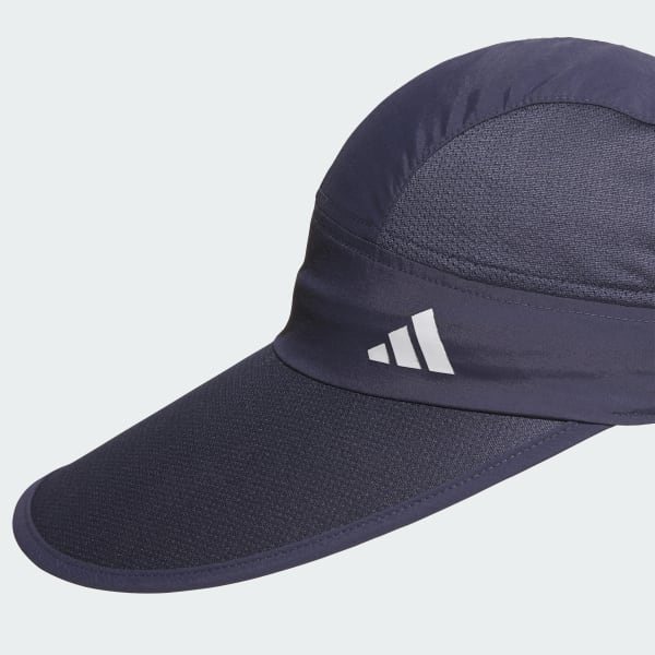 ブルー バイザー キャップ