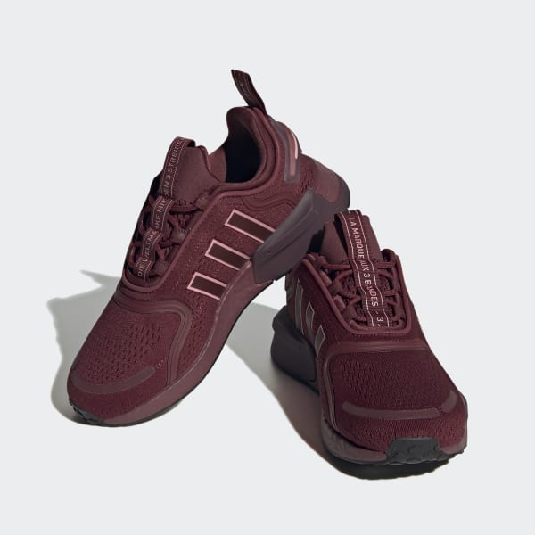 Maroon adidas hotsell nmd