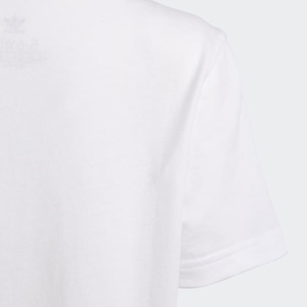 Beyaz Camo Print Şort ve Tişört Takımı 30065
