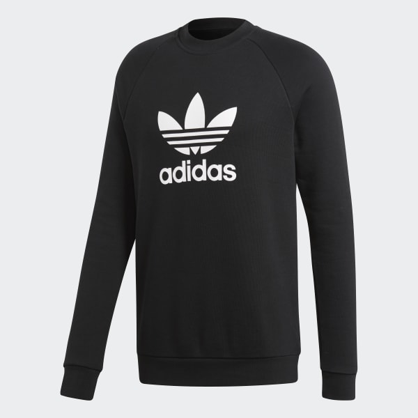 adidas Trefoil Warm Up Crew Genser Svart | adidas Norway adidas Trefoil Warm Up Crew Genser Grå | adidas Norway