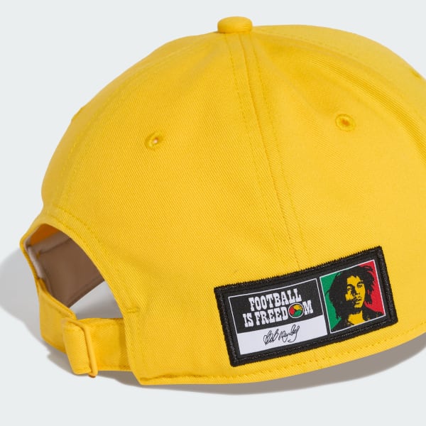 Amarelo Boné de Basebol Jamaica 26 x Bob Marley