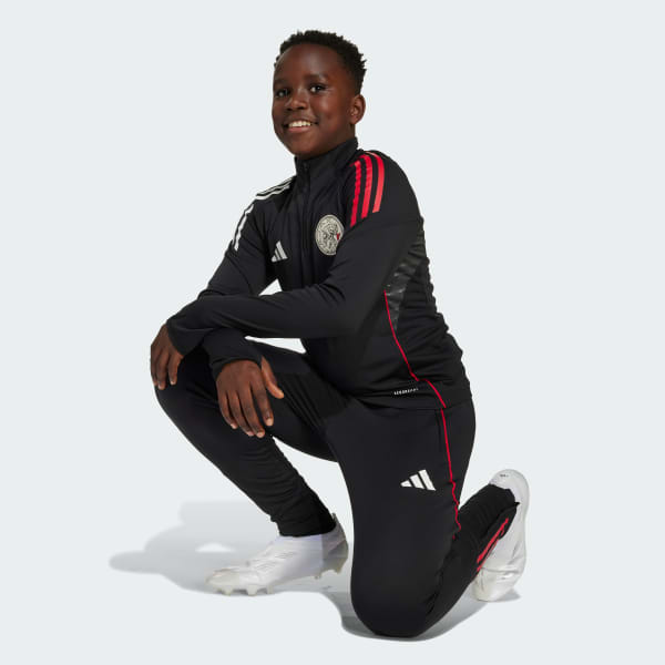 Schwarz Ajax Amsterdam Tiro 25 Competition Kids Trainingsoberteil