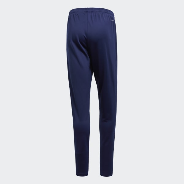 adidas Men's Core 18 Training Tracksuit Bottoms in Blue and White ...