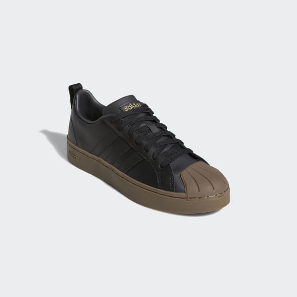 Negro Zapatillas Court Low Streetcheck Cloudfoam
