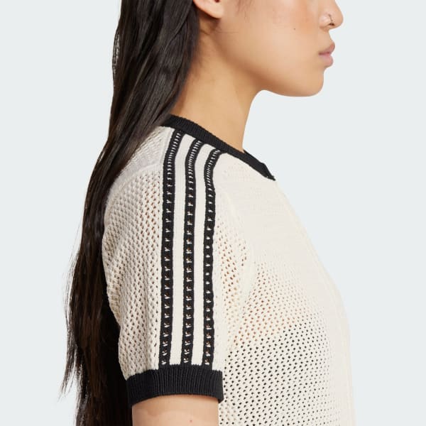 adidas Originals Premium Crochet Dress - White | adidas
