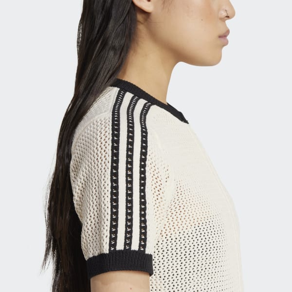adidas originals スクエアネックワンピース ホワイト アディダス ワーディング ルーズフィット シングルジャージー T