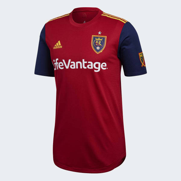 adidas Real Salt Lake Home Authentic Jersey Red adidas US