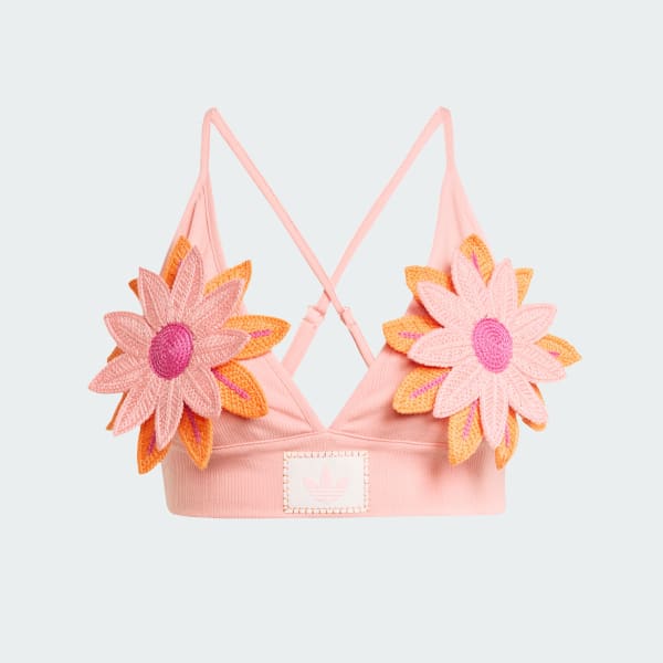 Rosa Bralette adidas Originals Summer Glow