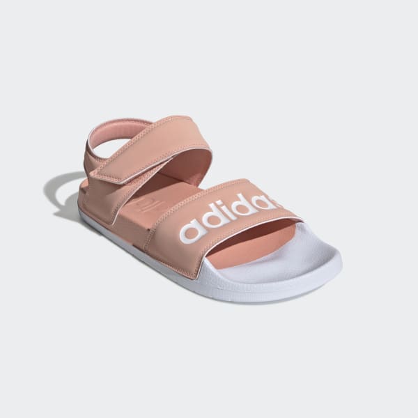 adidas adilette sandals rose gold