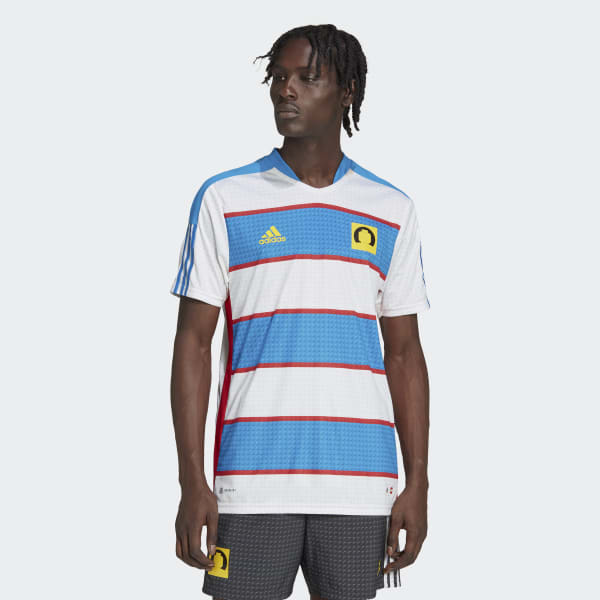 Azul Camiseta Uniforme de Local adidas Tiro x LEGO® TO239