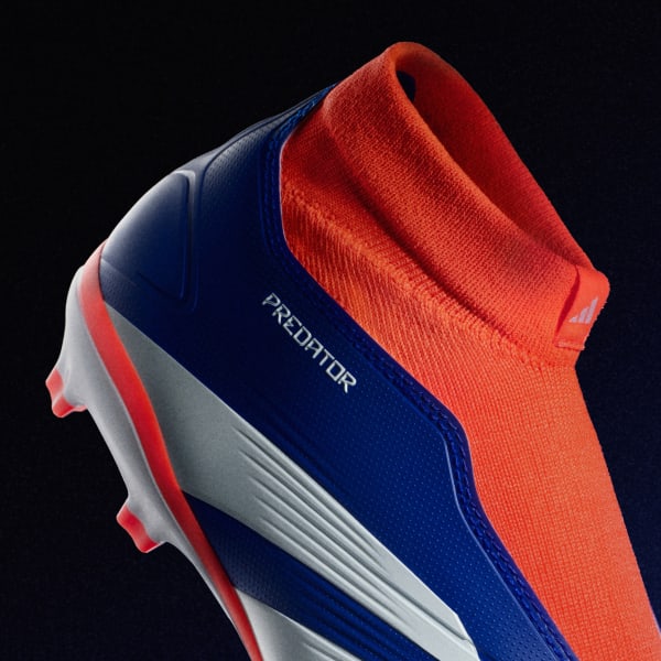 adidas Predator League Laceless Firm Ground Soccer Cleats Blue Free Shipping with adiClub adidas US