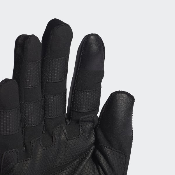 Schwarz Performance Handschuhe S