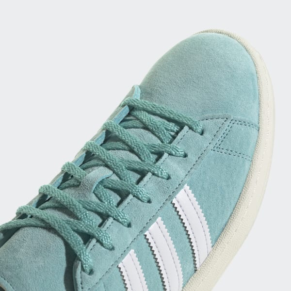 Adidas white and mint green top