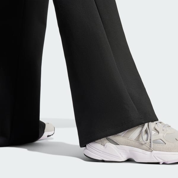 Adidas Originals Premium Essentials Flared Track Pants In Black