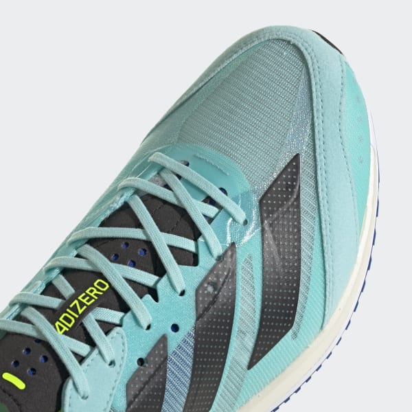 Turquoise Adizero Adios 7 Running Shoes