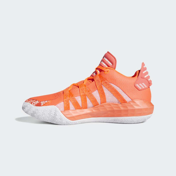 adidas orange white shoes