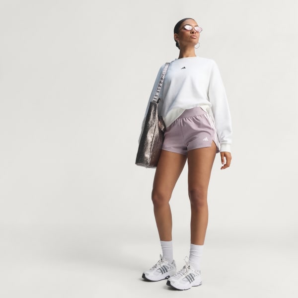 Mau-tim Quần Short Dệt Thoi Hyperglam