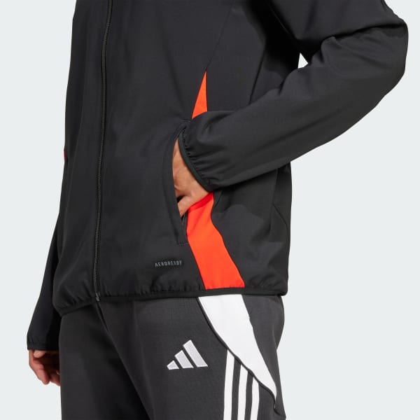 Jaqueta Apresentação Internacional Tiro 24 Preto adidas adidas