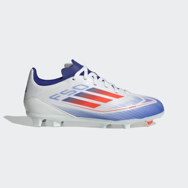 adidas F50 League Firm Multi Ground Cleats Kids White adidas Thailand