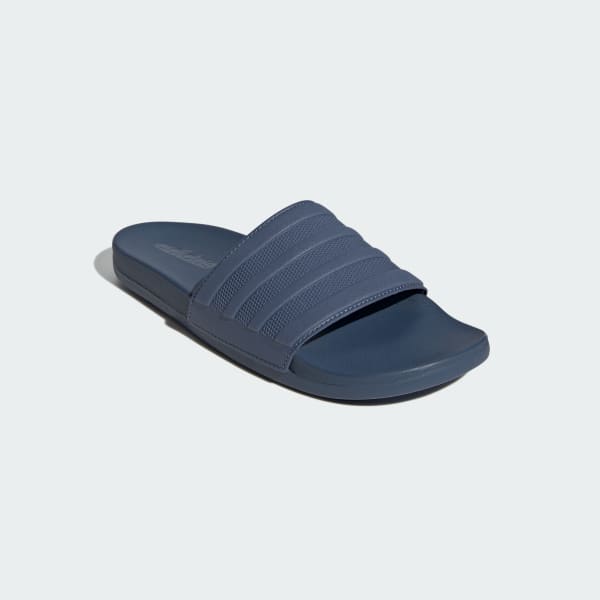 adidas Adilette Comfort Slides - Blue | Free Shipping with adiClub ...