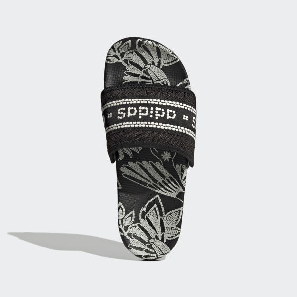 cierna Šľapky Adilette Comfort