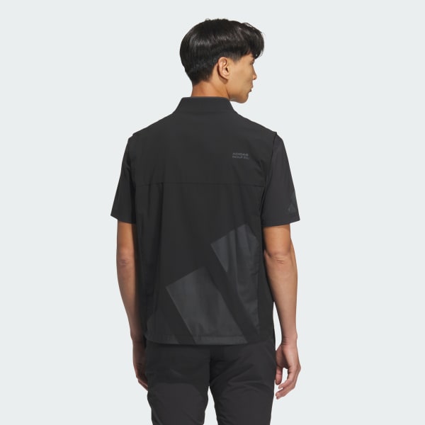 アディダス 【ゴルフ】防風ベスト - ブラック | アディダス ジャパン