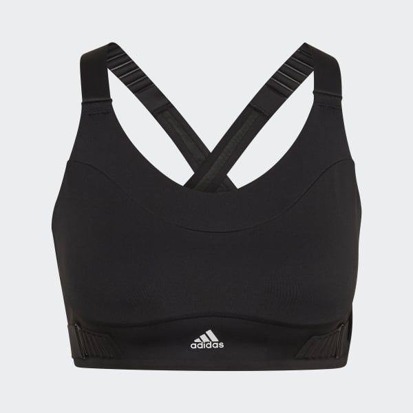 cierna Športová podprsenka FastImpact Luxe Run High-Support