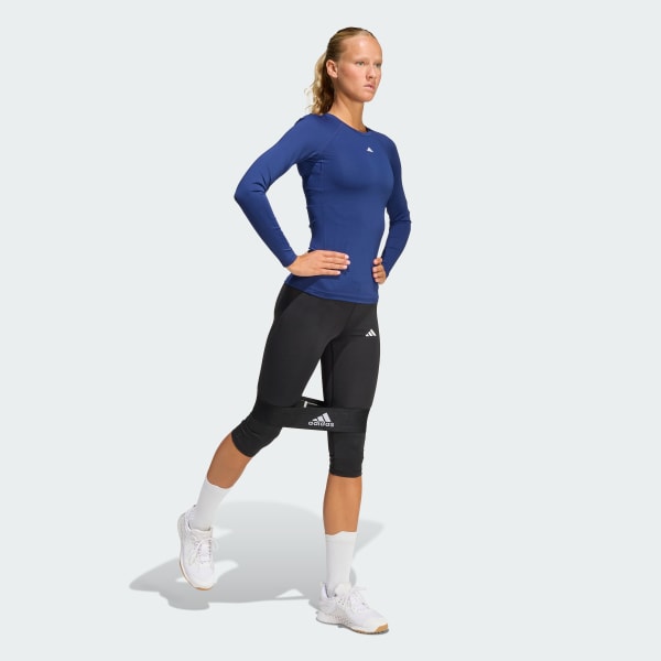 Blau TECHFIT Capri Leggings