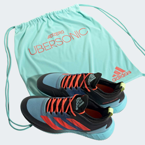 Turquoise Adizero Ubersonic 4 Clay Court Tennis Shoes LVJ83