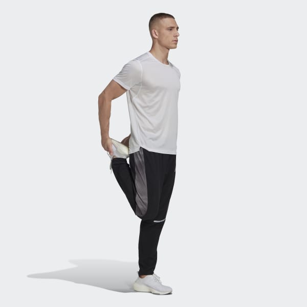 adidas Own the Run Colorblock Pants - Black | adidas Singapore