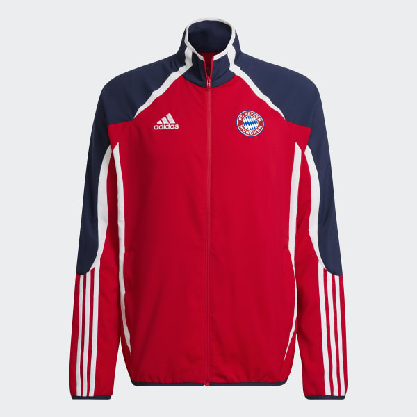 Rosso Giacca Teamgeist Woven FC Bayern München E0612