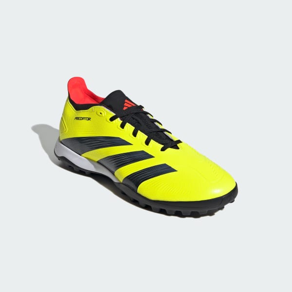 Geel Predator 24 League Low Turf Voetbalschoenen