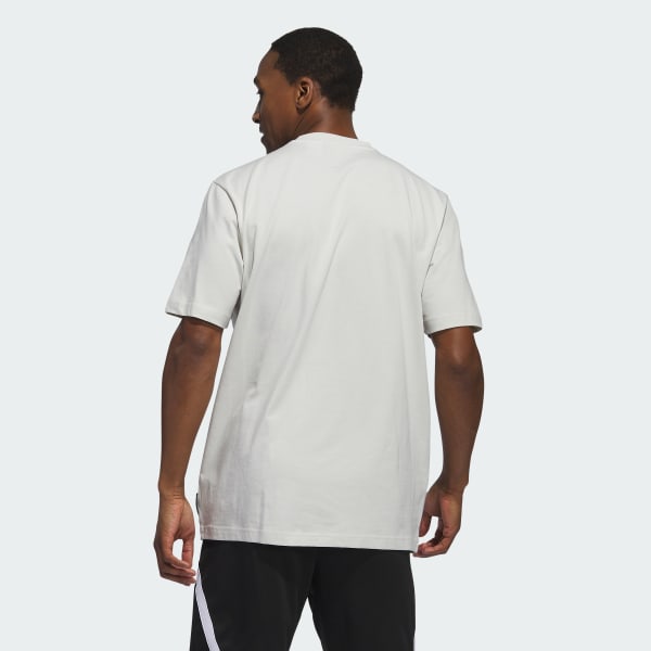 Grey Lil Stripe Comic Graphic Tee