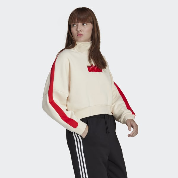 Beige 스키 시크 스웨트셔츠 DRI59
