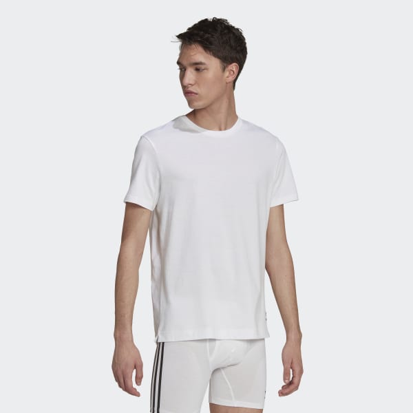 White Comfort Core Cotton Tee