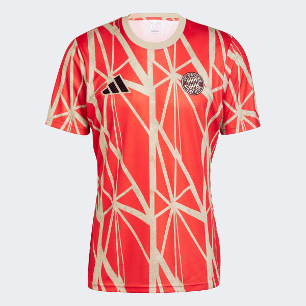 adidas FC Bayern Pre-Match Jersey - Red | adidas Singapore