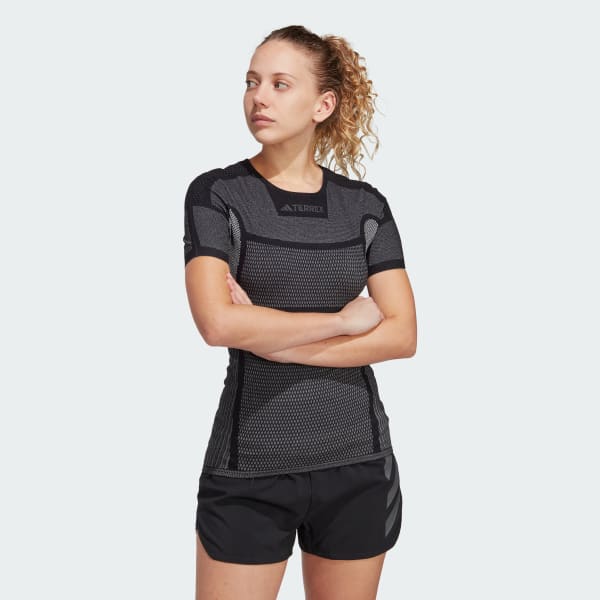 Svart Terrex DRYNAMO™ Short Sleeve Baselayer Tee